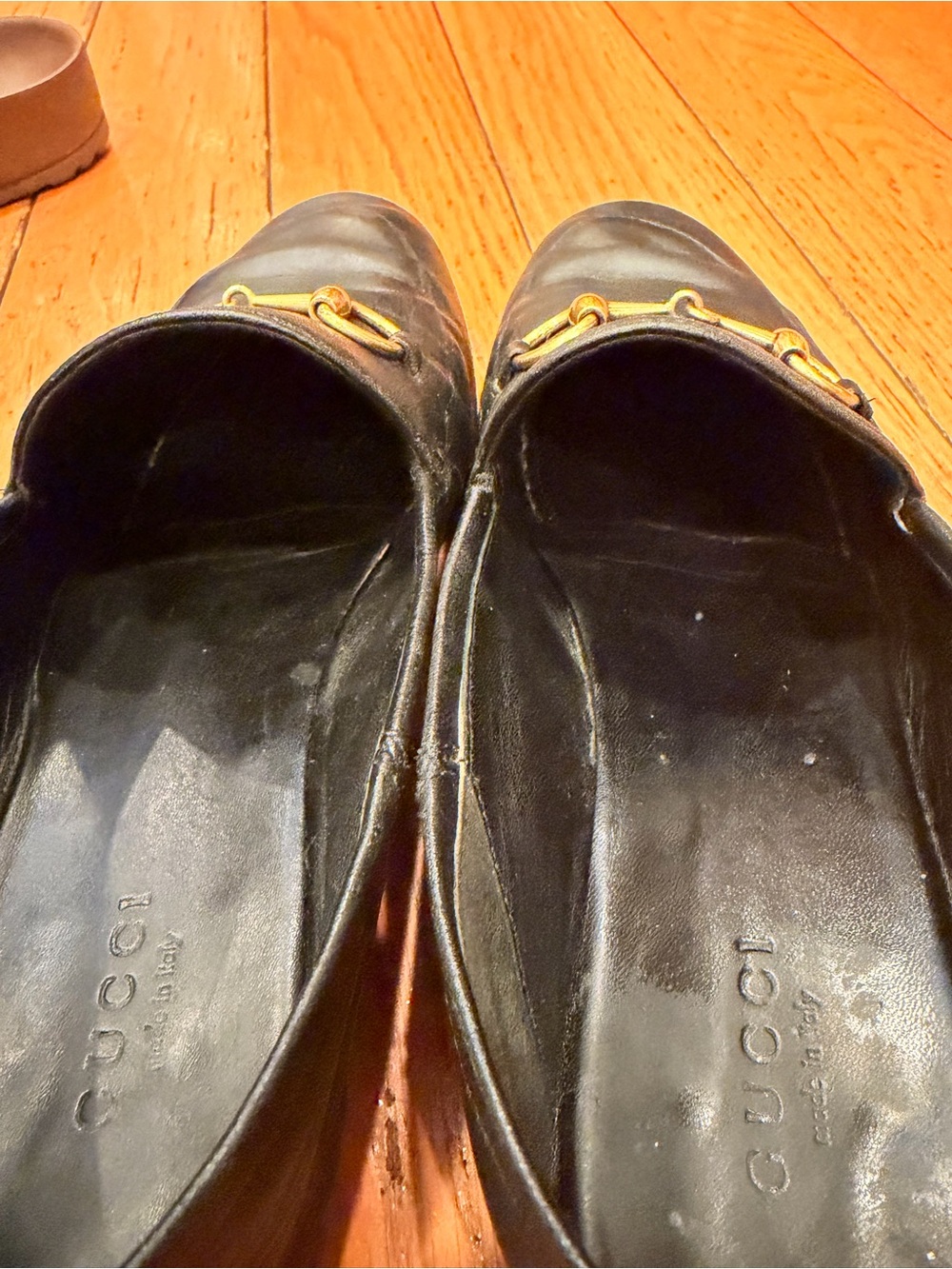 Gucci Women’s Horsebit Loafers Black 36.5 - Picture 5 of 11